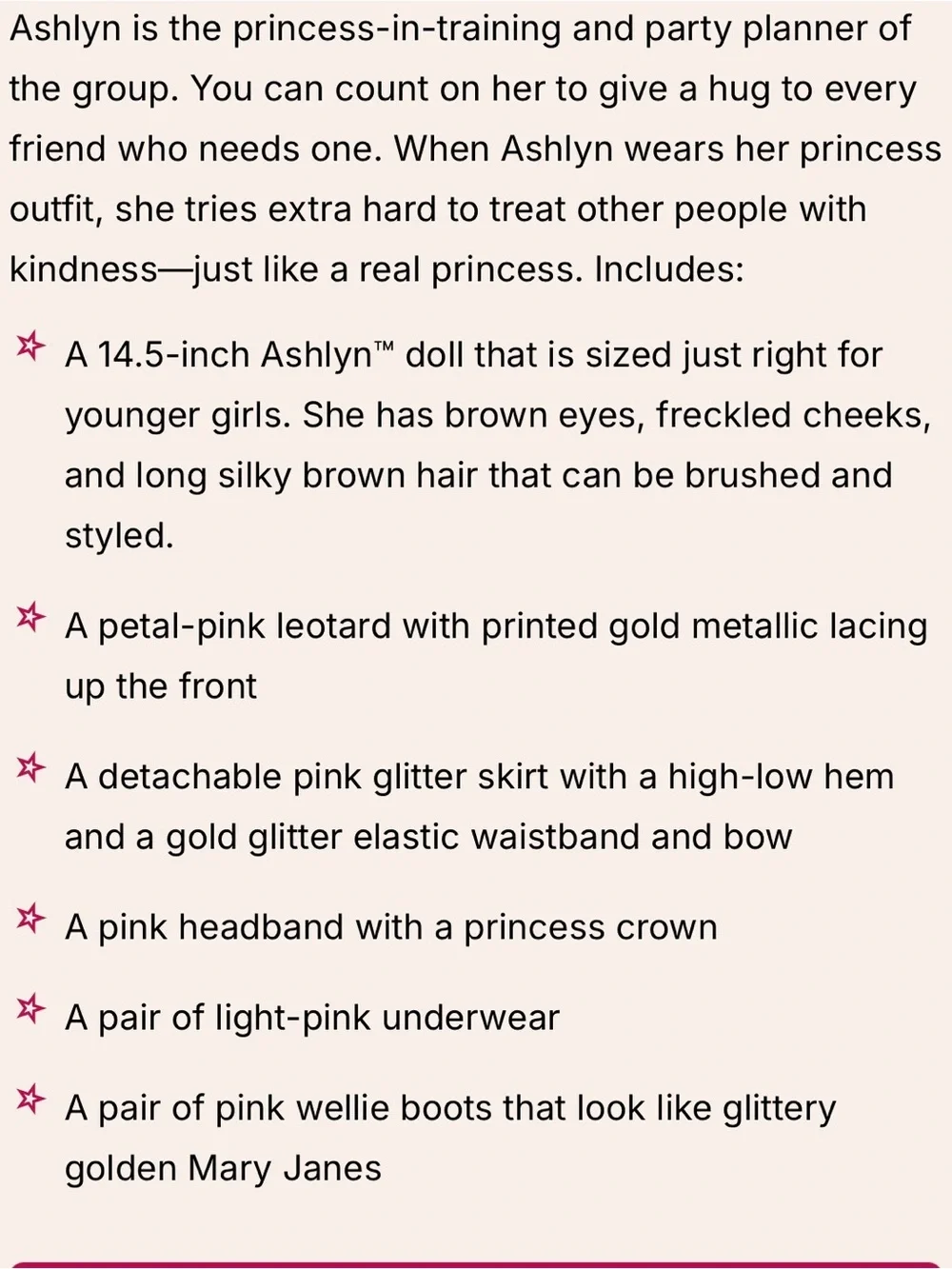 American Girl Wellie Wishers Ashlyn Doll